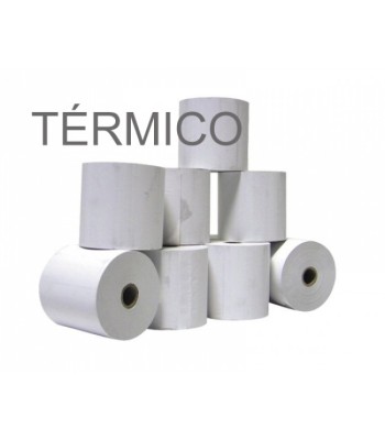 Rolos de papel térmico 80x50x11 - Pack 10