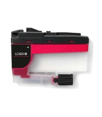 Tinteiro Compativel Brother LC-424 M Magenta