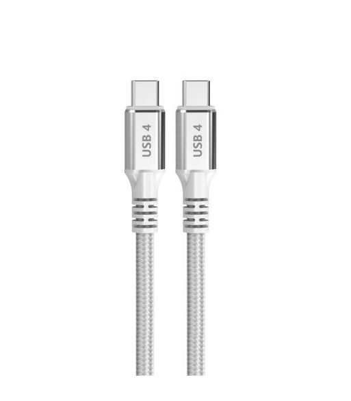 2 Cabos Tipo C para USB Tipo C - 1.5m - Carga Rapida de 240W e Transferencia de Datos de 40G 1.5mts