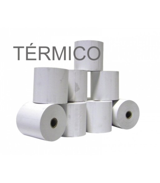 Rolos de papel térmico 60x80x17 - Pack 10